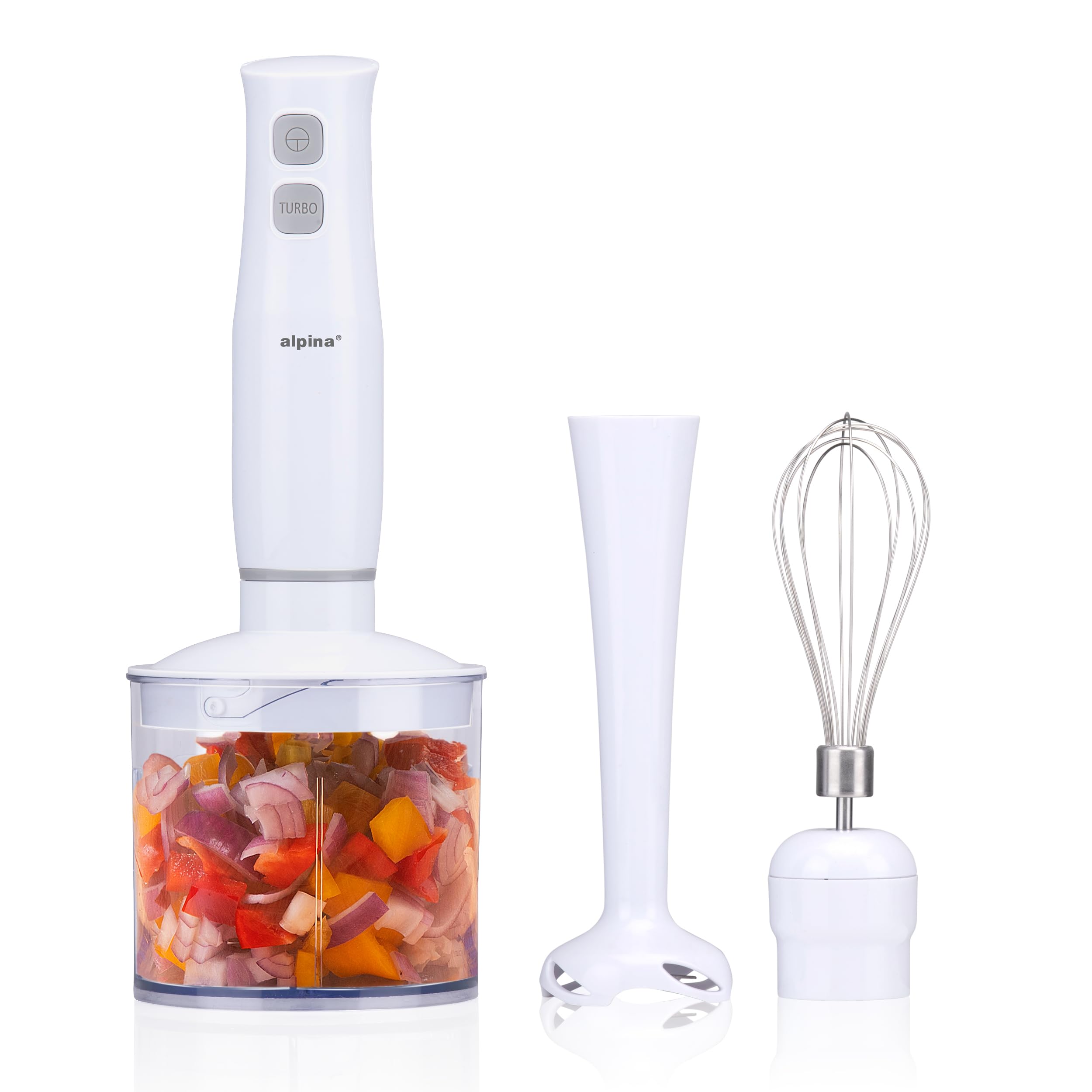 Amazon.com: Alpina Hand Blender with Accessories, Mini Chopper